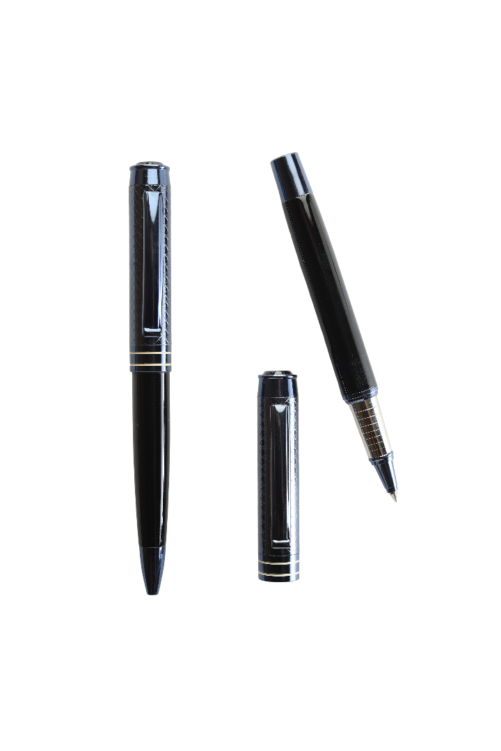 Model No - 010 Refined Greyish Metallic Pens