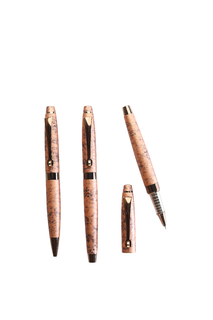 Model No - 003 Modern Marble and Copper Pens