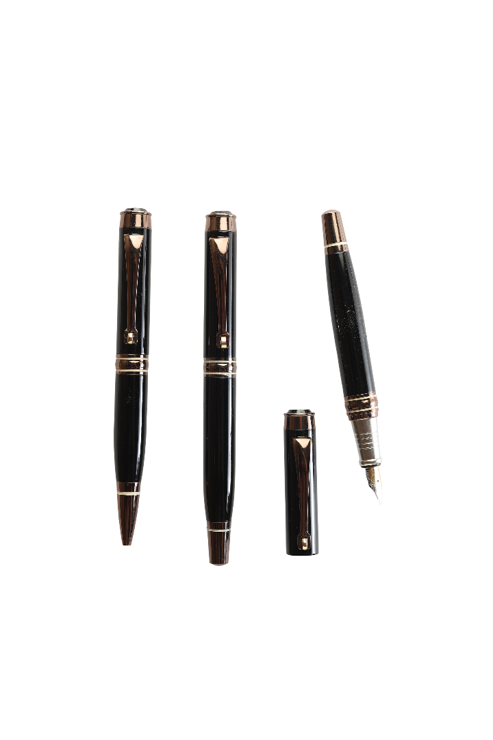 Model No - 007 Gloss Black Finish Pens
