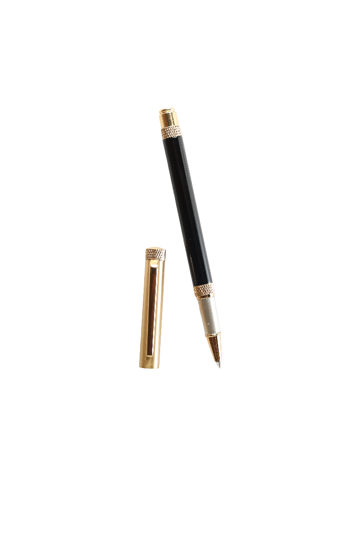 Model No - 021 Premium Black & Gold Pen